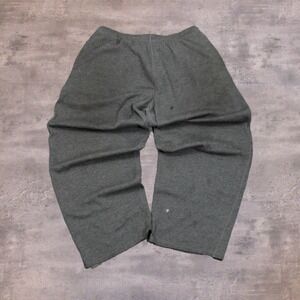 00's Athletic Work's Grey Baggy Relax Fit Wide Legged Thrashed Sweatpant's